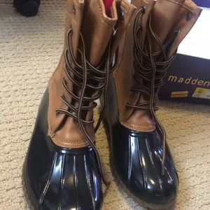 Madden Girl duck boots